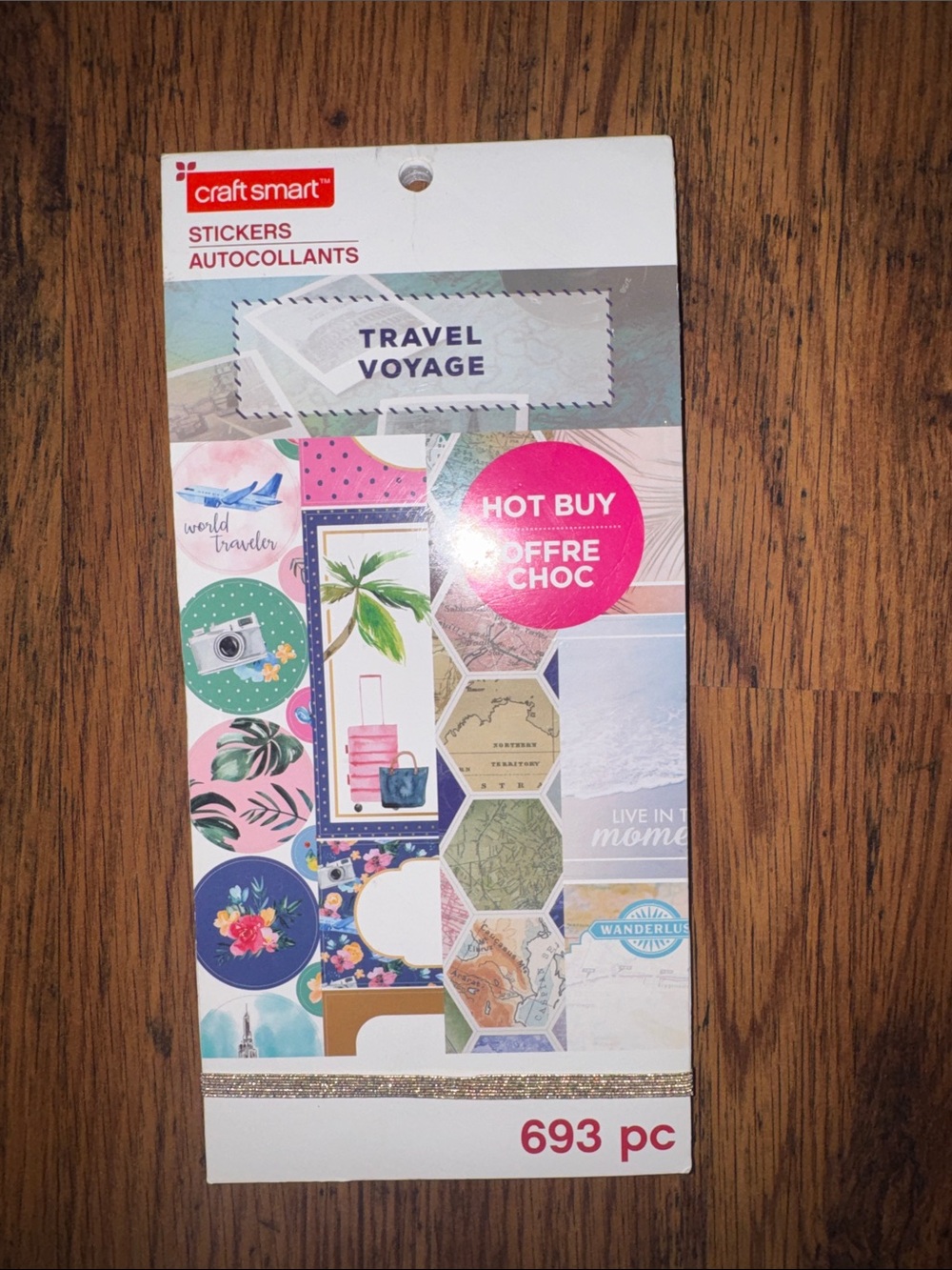 Travel Stickers Pack 693 pc C1.LBk.15